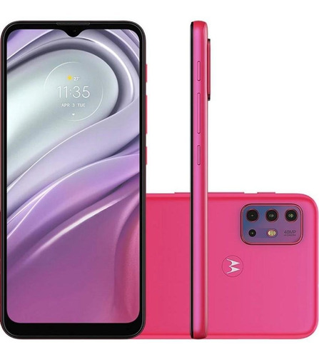 Usado: Motorola Moto G20 64gb Pink Muito Bom - Trocafone