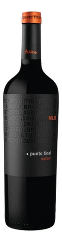 Vino Tinto Punto Final Malbec Clasico 750ml