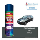 Tinta Spray Automotivo Cinza Cromo Fiat 300ml