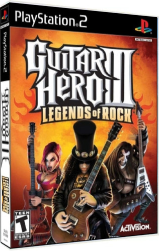 Jogo Guitar Hero 3 Legends Of Rock Ps2 - Leia A Descrição 