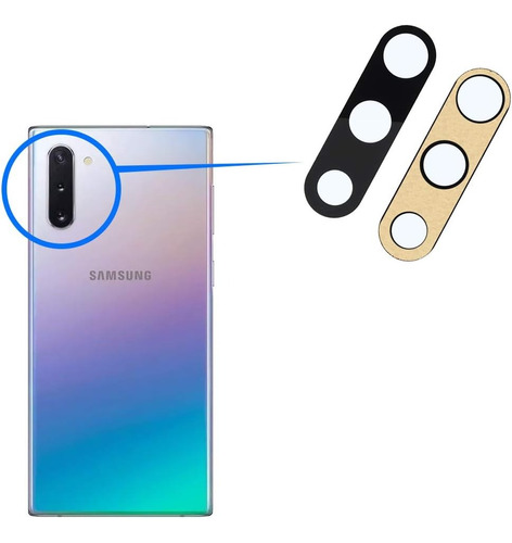 Repuesto Vidrio De Cámara Para Samsung Galaxy Note 10 Plus