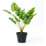 Planta Artificial Costilla De Adan Decoración 45cm