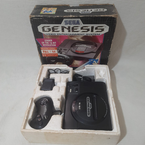 Mega Drive Sega Genesis 1 Set Sonic Cib Na Caixa