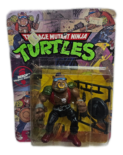 Tortugas Ninja Bebop Década 80 En Blister 