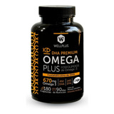 Omega Plus 670 Mg Dha Premium 180 Cápsulas. Sabor Sin Sabor