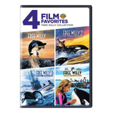 Dvd Free Willy 1-4 / Liberen A Willy / Incluye 4 Films