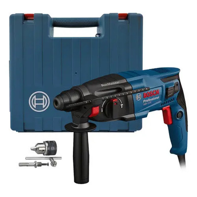 Martillo Perforador Sds Plus Bosch Gbh 220 720w + Adaptador Color Azul Petróleo | Meses sin interés