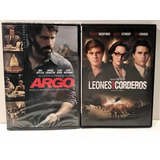 Leones Por Corderos  Argo 2  Dvd Originales 