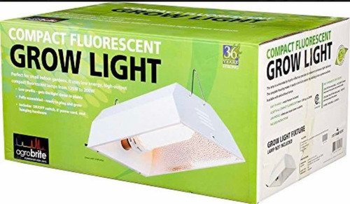 Hydrofarm Grow Light Indoor Cultivo Lámpara 125w Fluorecente