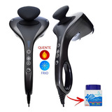 Aparelho Massageador Elétrico Quente E Frio Dual Pro + Creme