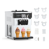 Maquina De Helados Comercial, 22-30l/h Soft Serve Maquina De