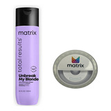 Shampoo Matrix Unbreak My Blonde Fortalecedor Sin Sulfato