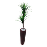 Planta Folhagem Coqueiro Artificial + Vaso Grande 