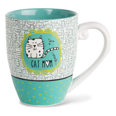 Taza De Café Extra Grande Para Mamá De Gatos Y Perros