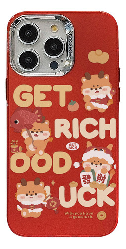 Funda Anticaída Get Rich Para iPhone 15 Pro Max