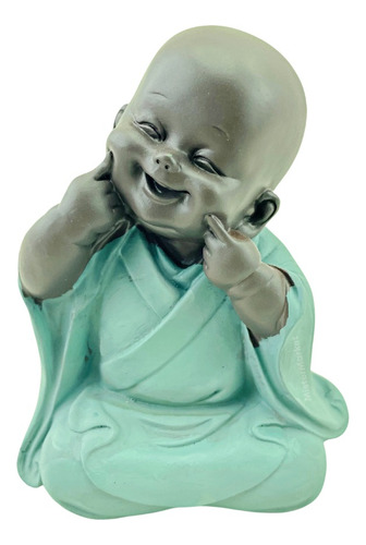 Figura Buda Bebe Sonriente 7cm Deco Interior Adorno Zn Ct