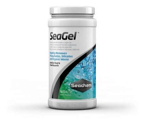 Seagel 1lt Seachem Filtro Acuarios Peces Marinos