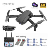 Mini Drone E99 Pro2 Rc 1080p Hd Câmera 2 Baterias