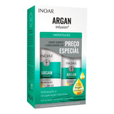 Inoar Argan Infusion Hidratação Sh + Cond