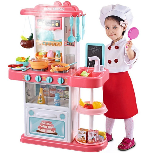 Set Cocina 72cm Juguete Niñas Infantil Horno Luz 889-152