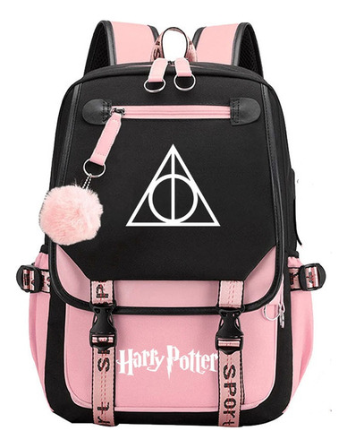 Mochilas De Harry Potter De La Colección Black And Pink