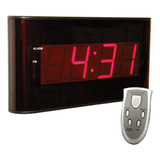 Sper Scientific 810010 - Reloj De Pared, Pantalla Led Grande