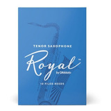 Palheta Saxofone Tenor Rico Royal 2,0 Rkb1020 Caixa 10 Unid