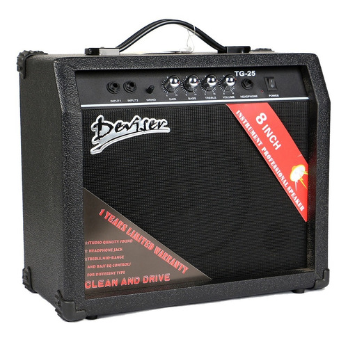 Amplificador Yx-tg-25 Deviser Guitarra , 25 W Alta Calidad 