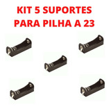 Kit 5 Suporte Para 1 Pilha/bateria 12v A23 