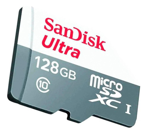 Cartão Memória 128gb Microsdxc Ultra 100mb/se P/ Câmeras Ip