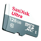 Cartão Memória 128gb Microsdxc Ultra 100mb/se P/ Câmeras Ip