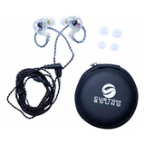 Fone De Ouvido Custom Sound Csie-100 Retorno In Ear Sem Mic