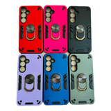 Carcasa Para Samsung S24 Plus Anti Golpes Anillo Colores