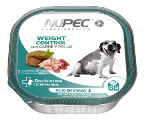 Lata Nupec Weight Control 100 Gr.