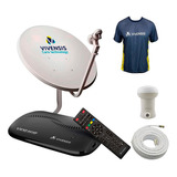 Kit Receptor Digital Tv Satélite - Vivensis