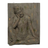 Imagen Cuadro Decorativo Buda Sobre Relieve 64 Cm