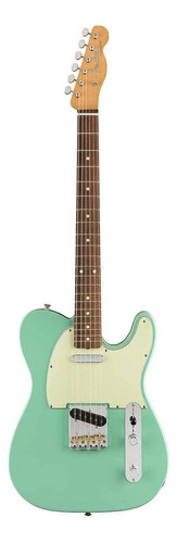 Guitarra Eléctrica Fender Vintera '60s Telecaster Modified De Aliso Seafoam Green Brillante Con Diapasón De Granadillo Brasileño