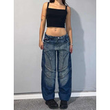 Jean Washed Baggy Y2k