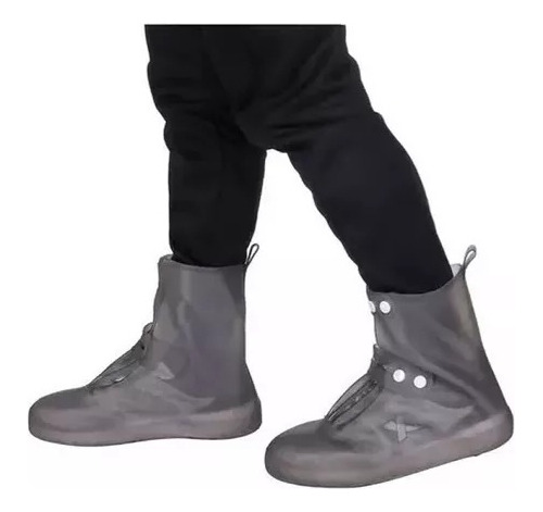 Zapaton Impermeable Siliconado Tipo Botin