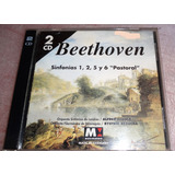 Beethoven 2 Cd Originales Sinfonía 9 Y Sonatas Para Piano