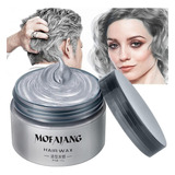 Pomada Temporal Para El Cabello, Gris Plateado, 120 G