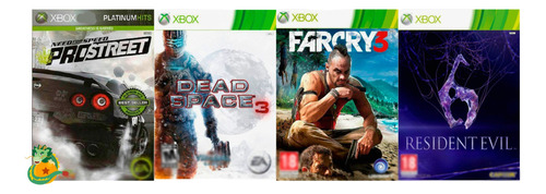 Dead Space 3 - Nfs Pro Street + 2 Juegos Xbox 360 Original