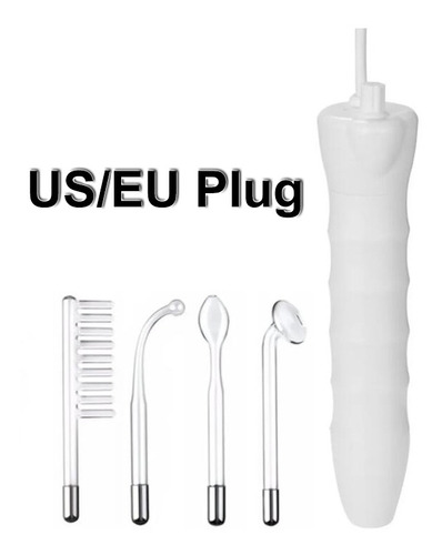 Facial Y Capilar De Alta Frecuencia Con 4 Electrodos Portáti
