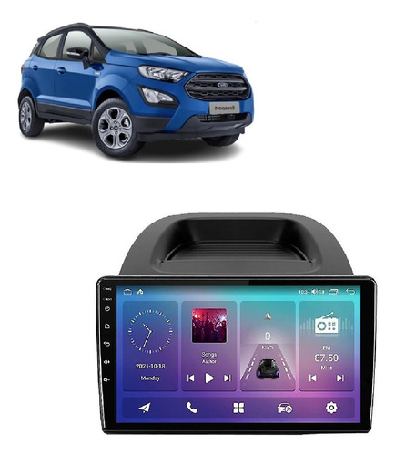 Multimídia Android Ford Ecosport 2018-2021 4+64gb 9p