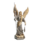 Arcángel San Rafael 49 Cm Figura Escultura Ángel Resina