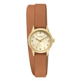 Relógio Condor Feminino Mini Dourado