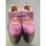 Zapatillas Con Ruedasy Luces- Talla 37