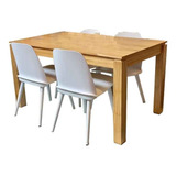 Mesa Comedor Cuadrada Sic Madera Paraiso 120x120 Reforzada!