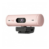 Webcam Logitech Brio 500 Full Hd Rosa