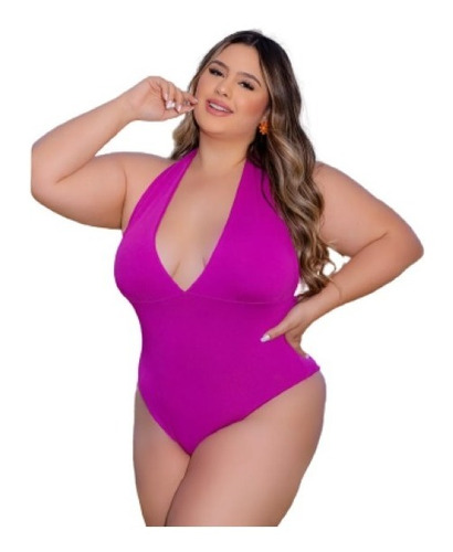 Biquini Maiô Chapa Barriga Plus Size Praia Verão Modela Moda